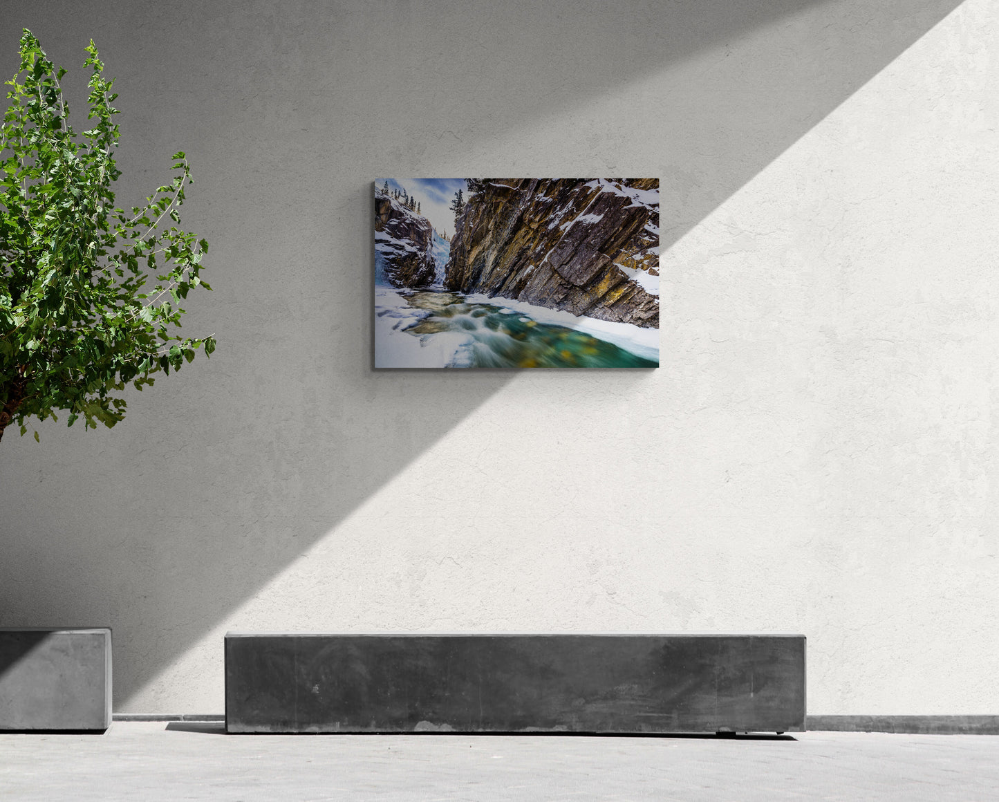 Cline River Gallery - Canadian Rockies - Photography Wall Art - ChromaLuxe Metal Print