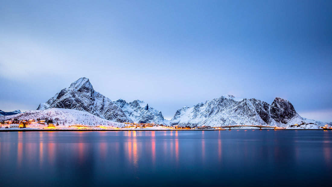 Twilight at Reinefjord - Reine, Lofoten - Norway
