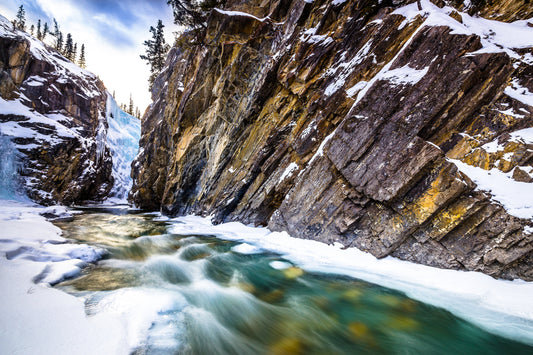 Winter Passage - Cline River Gallery, Canadian Rockies