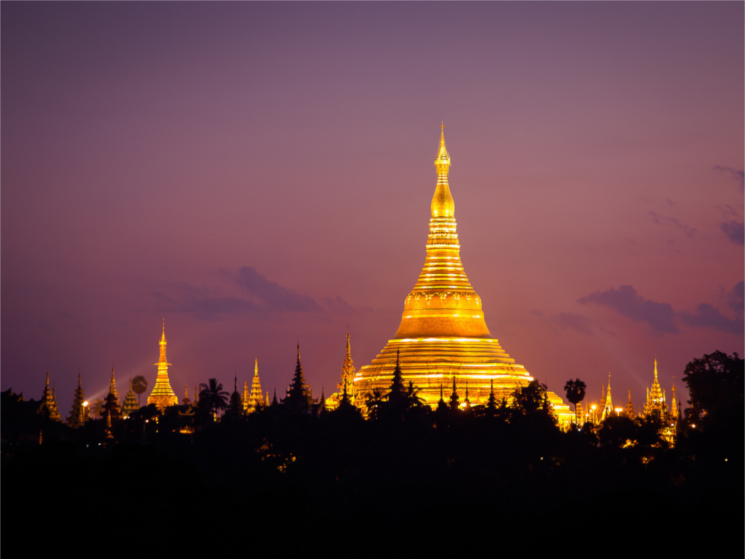 Main image Shwedagon Pagoda  - Burma, Myanmar - Photo Print