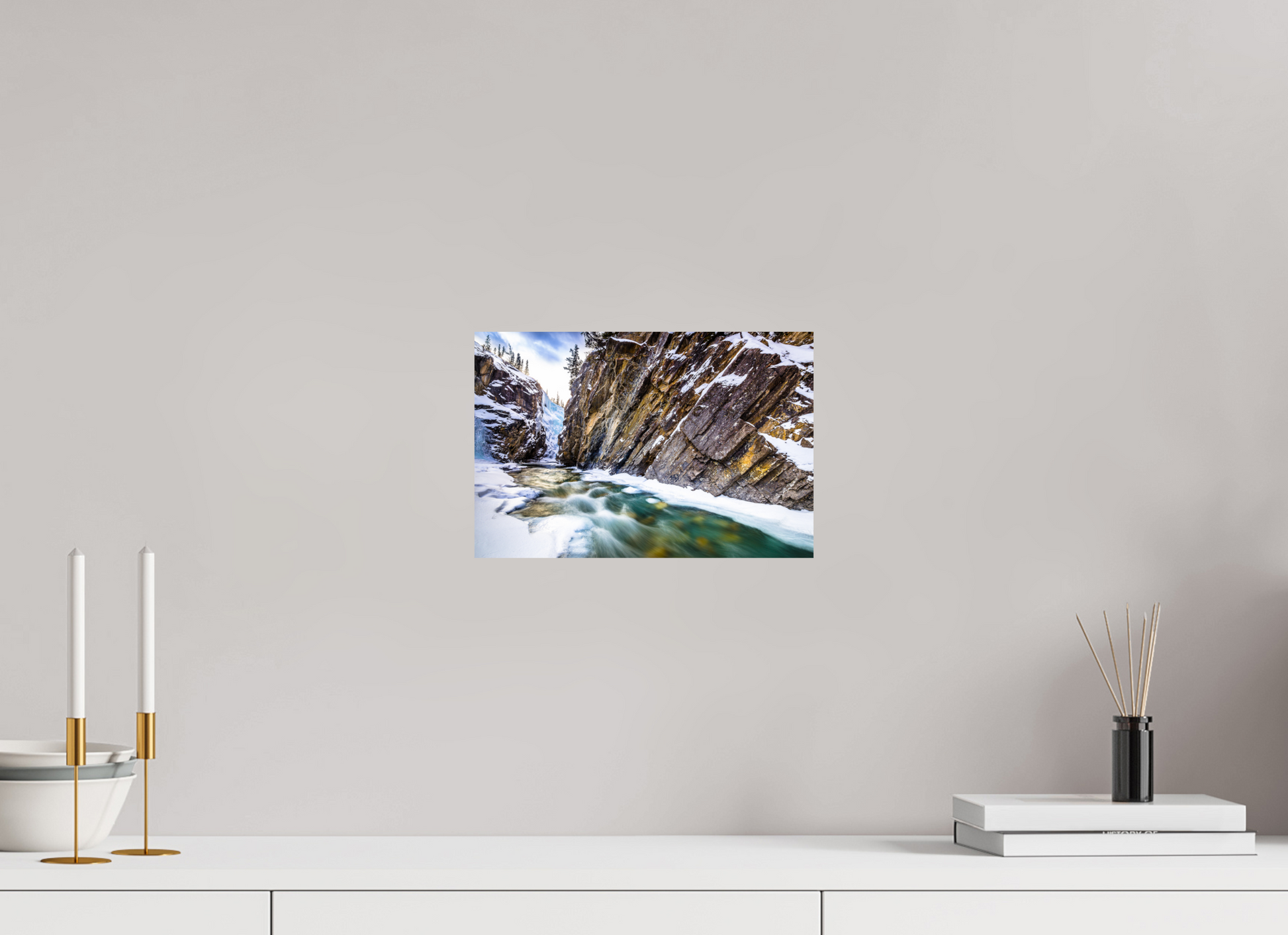 30 x 20 cm, Photo Print On Fuji Crystal DP II Cline River Gallery - Canadian Rockies - Photo Print