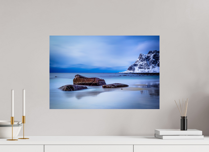 60 x 40 cm, Photo Print On Fuji Crystal DP II Guardians of the Coast - Utakleiv Beach, Lofoten - Photo Print