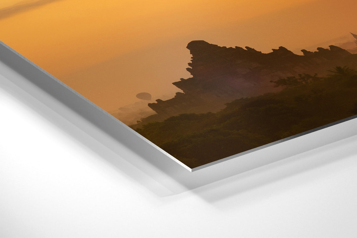 Sunrise over Bagan  - Burma, Myanmar - Photography Wall Art - ChromaLuxe Metal Print