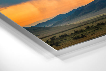 Passing Storm - Namib Rand - Photography Wall Art - ChromaLuxe Metal Print