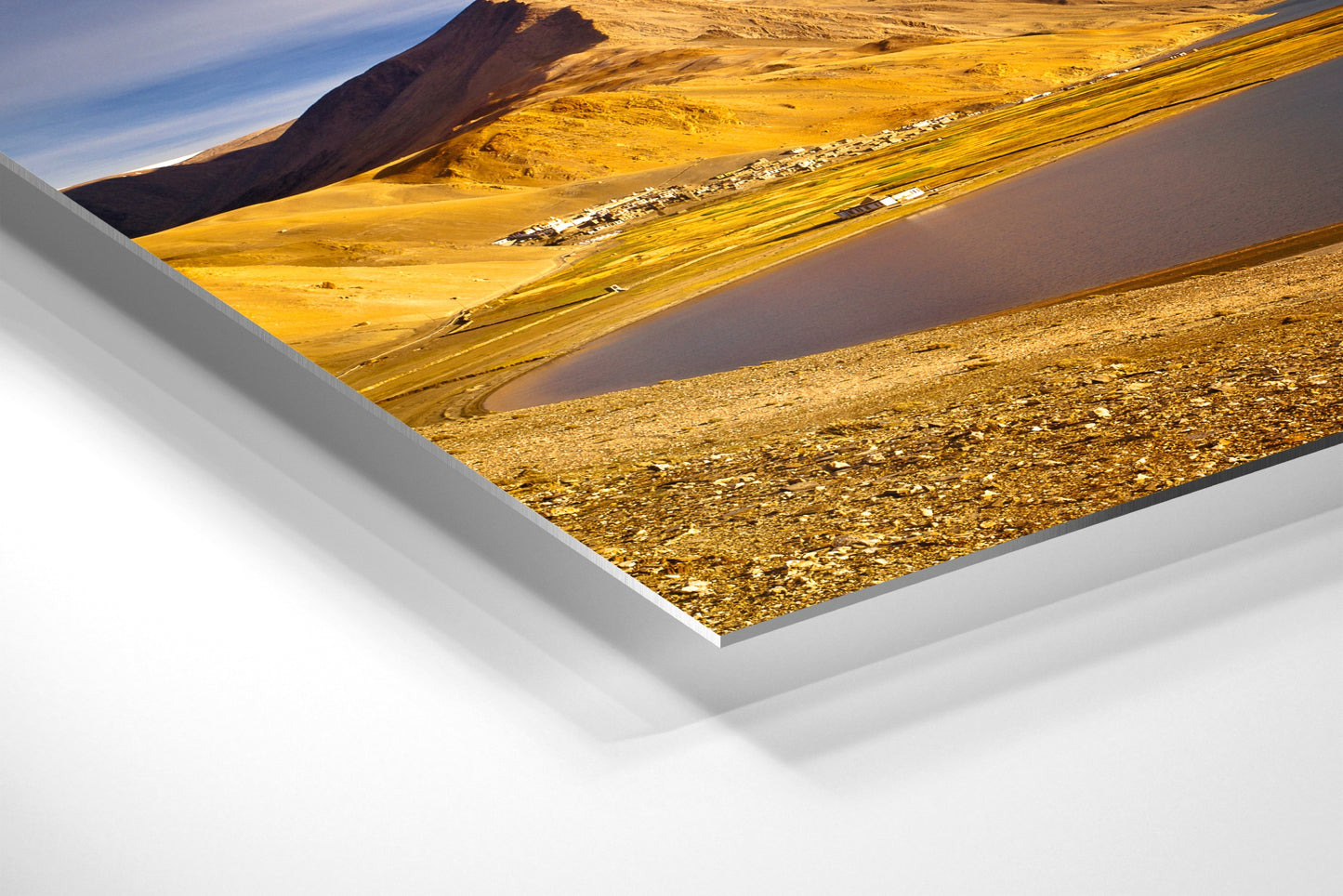 Tso Moriri - Ladakh, India - Photography Wall Art - ChromaLuxe Metal Print