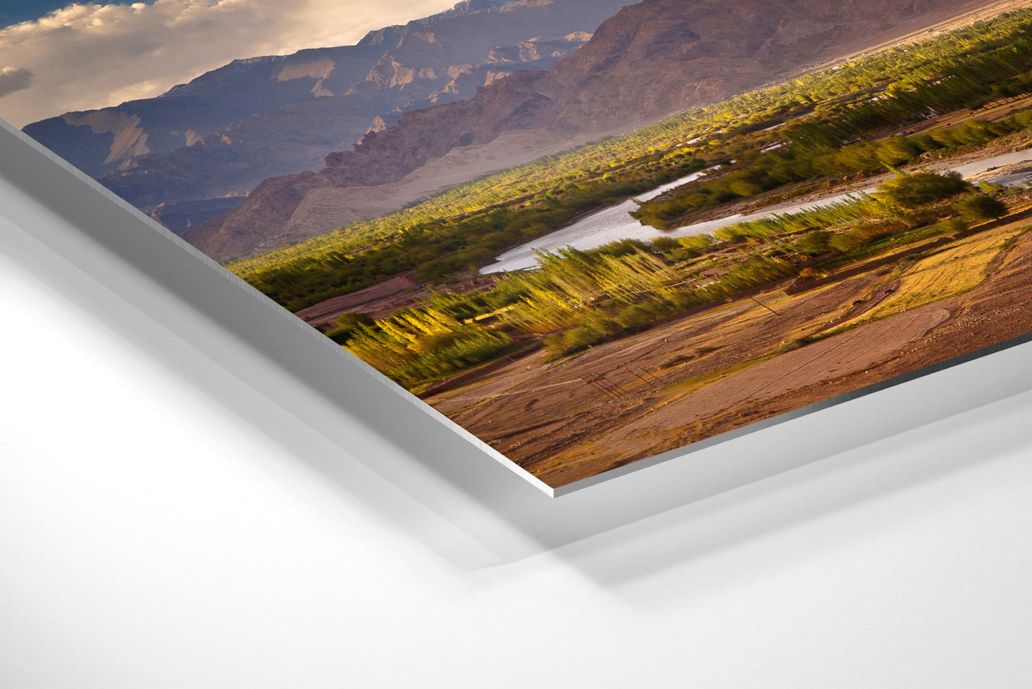 Indus Valley Vista - Ladakh, India - Photography Wall Art - ChromaLuxe Metal Print