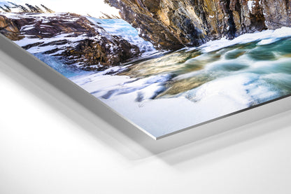 Cline River Gallery - Canadian Rockies - Photography Wall Art - ChromaLuxe Metal Print