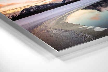 Mount Rundle, Vermilion Lakes - Canada - Photography Wall Art - ChromaLuxe Metal Print