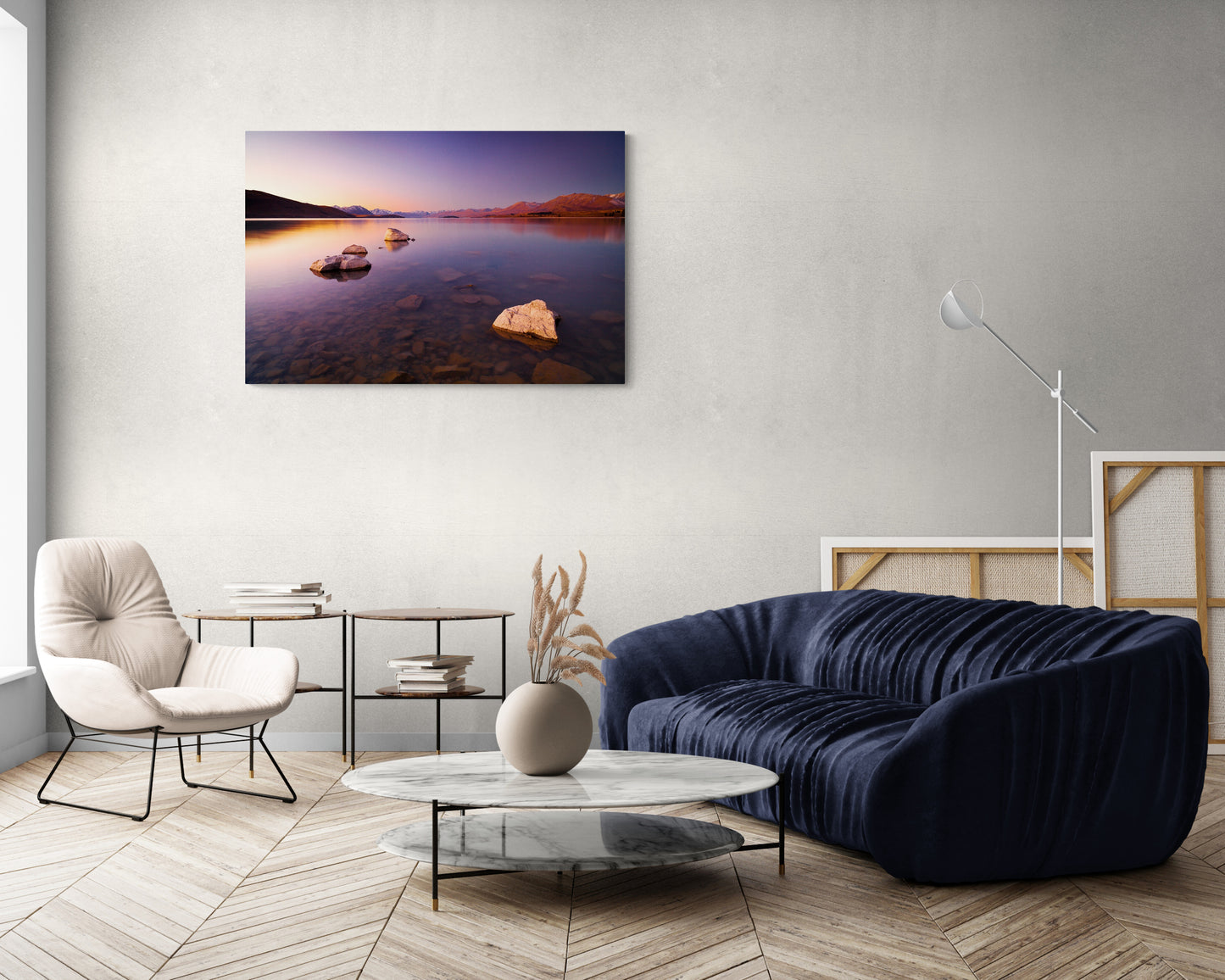 Lake Tekapo, New Zealand - Photography Wall Art - ChromaLuxe Metal Print