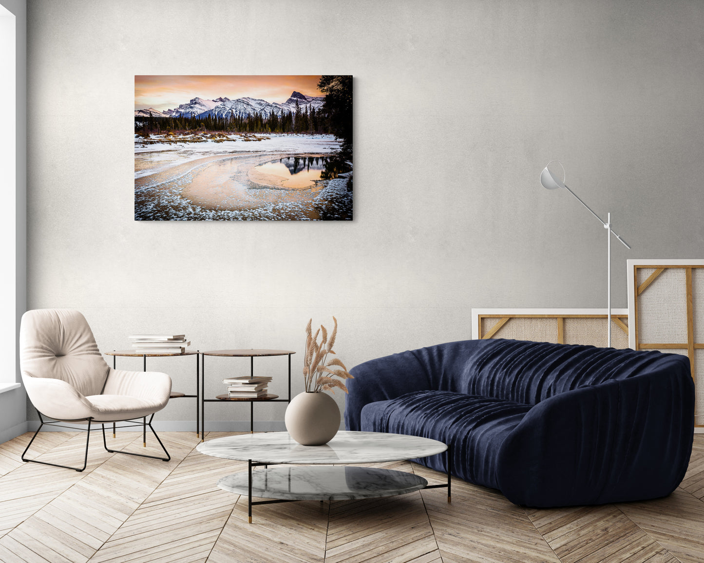 Canadian Rockies - Photography Wall Art - ChromaLuxe Metal Print