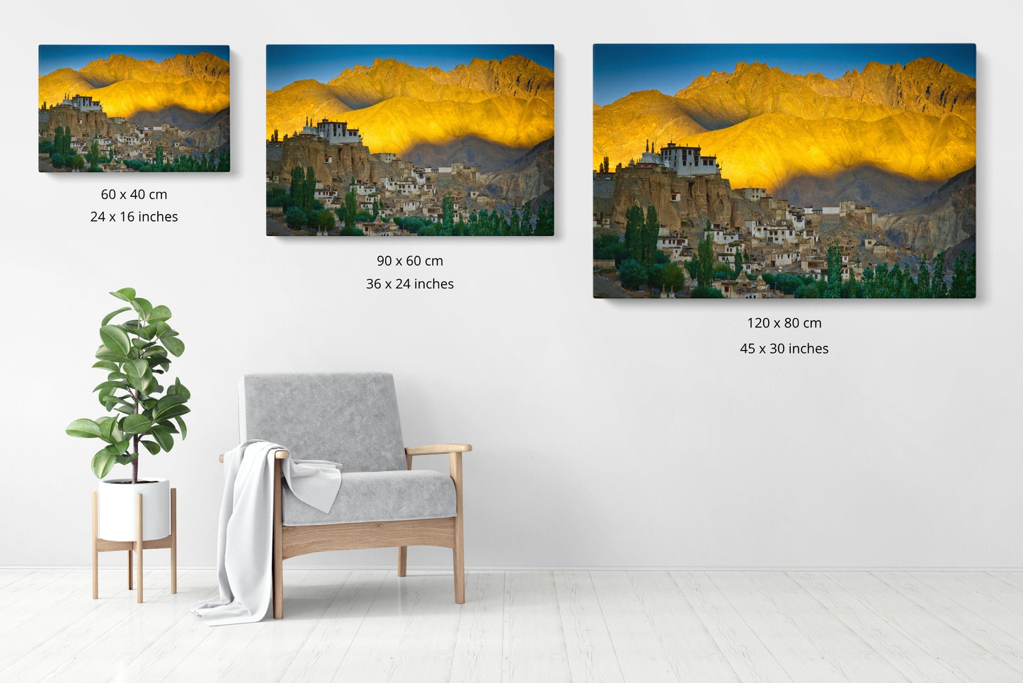 Lamayuru - Ladakh, India - Photography Wall Art - ChromaLuxe Metal Print