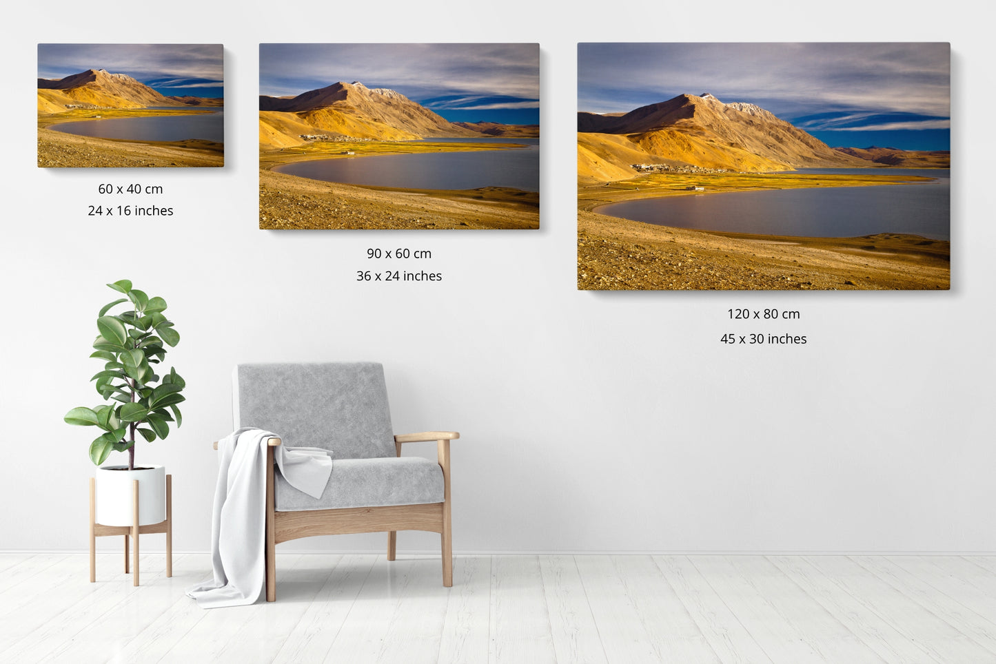 Tso Moriri - Ladakh, India - Photography Wall Art - ChromaLuxe Metal Print