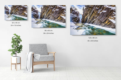 Cline River Gallery - Canadian Rockies - Photography Wall Art - ChromaLuxe Metal Print