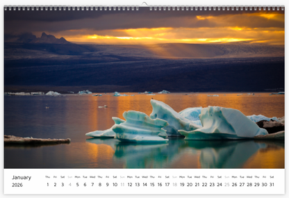 2026 Wall Calendar: A Journey Through Breathtaking Landscapes