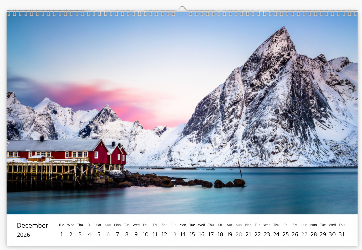 2026 Wall Calendar: A Journey Through Breathtaking Landscapes
