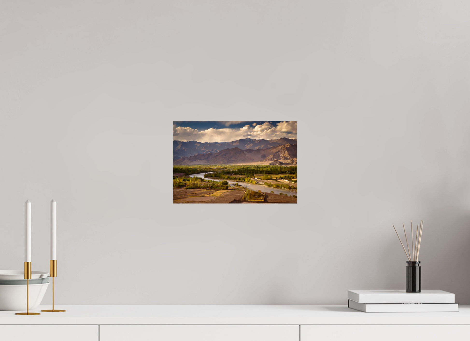 30 x 20 cm, Photo Print On Fuji Crystal DP II Indus Valley Vista - Ladakh, India - Photo Print