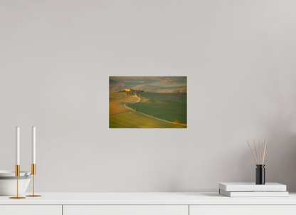 30 x 20 cm, Photo Print On Fuji Crystal DP II The Golden Path to Tuscany - Val d'Orcia - Tuscany, Italy - Photography Print