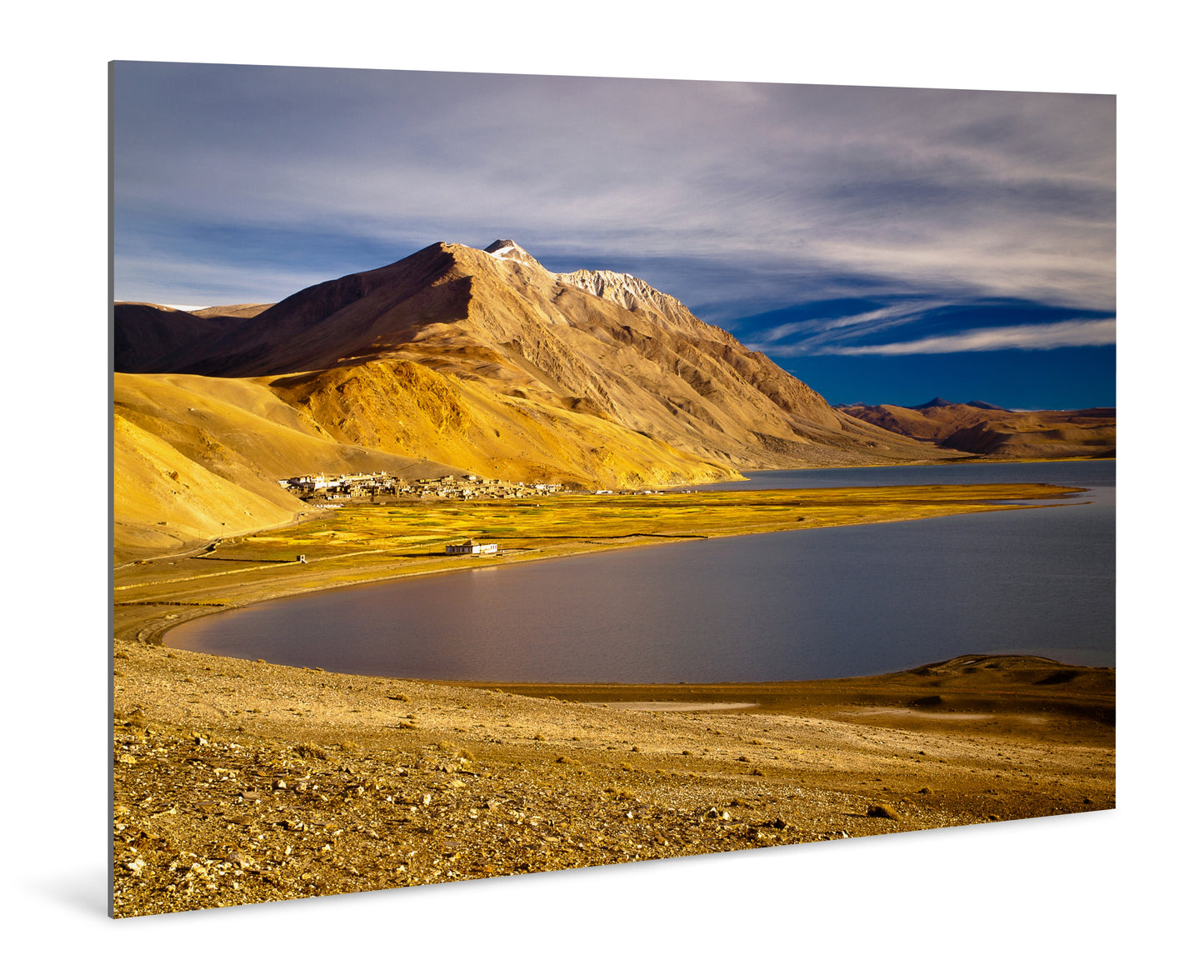 Tso Moriri - Ladakh, India - Photography Wall Art - ChromaLuxe Metal Print